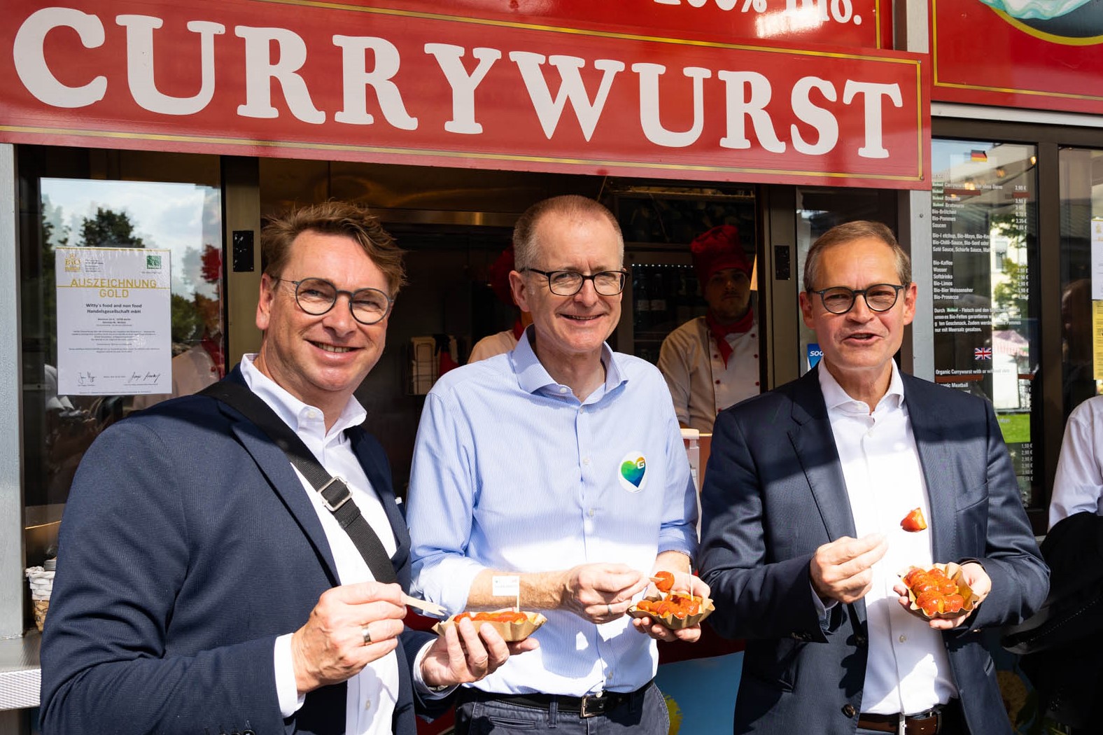 „GASAG Deals“ feiert Jubiläum mit Bio-Currywurst
